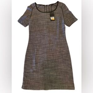 Maison Scotch Gray Tweed Dress